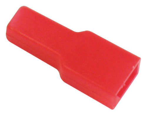 Coprifaston maschio 2.80 mm e femmina 4.70mm rosso – 100 pz. 5201111 MKC