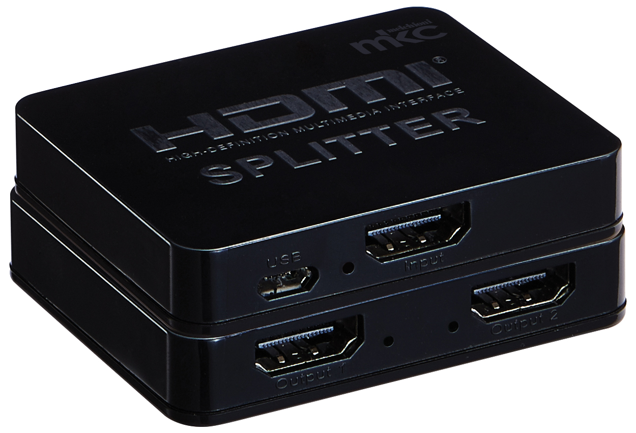 Divisore HDMI 4K 30Hz   1 IN x 2 OUT mod. MK-SP2-P 4K