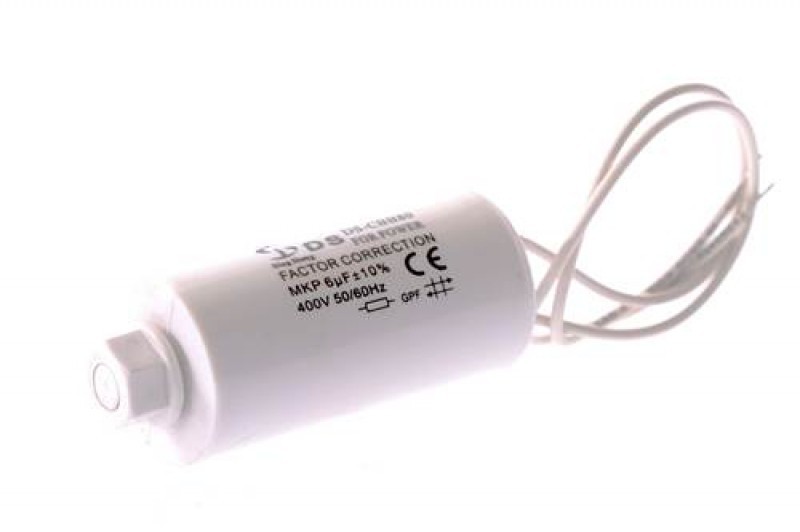 Condensatore in polipropilene di spunto terminale faston 6UF 400/450V