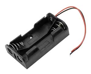 Portapile 2 Minimicro Ø 30X12 Con Fili PIL/91-I