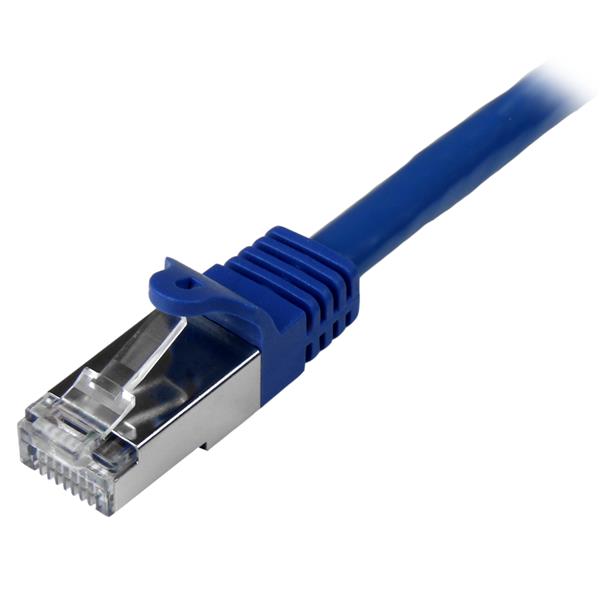 Startech.com N6SPAT3MBL Cavo di rete Cat6 Ethernet Gigabit - Cavo Patch RJ45 SFTP da 3m - Blu