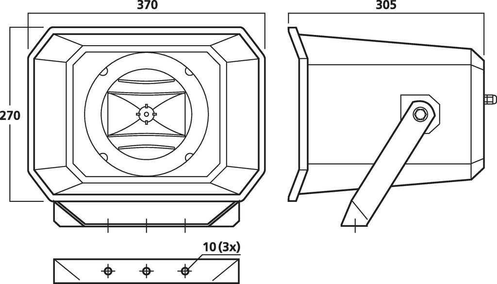 IT-250TW - Altoparlante a tromba