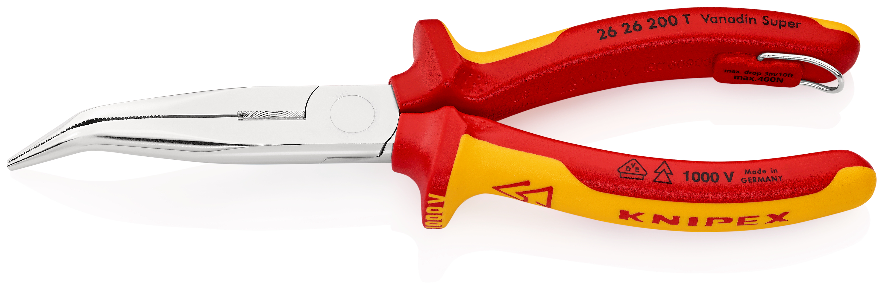 Pinza per meccanica TT 26 26 200 T BK, isolamento a 1000V