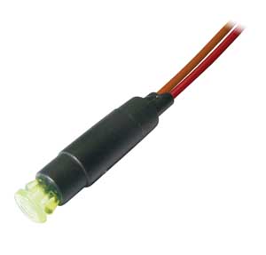 Segnalatore Luminoso Giallo D6,2 220V SEGN/10G-I