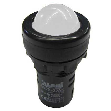 Segnalatore 24V A Led Bianco Luminoso A Parabola AP/SEGN/224W-C