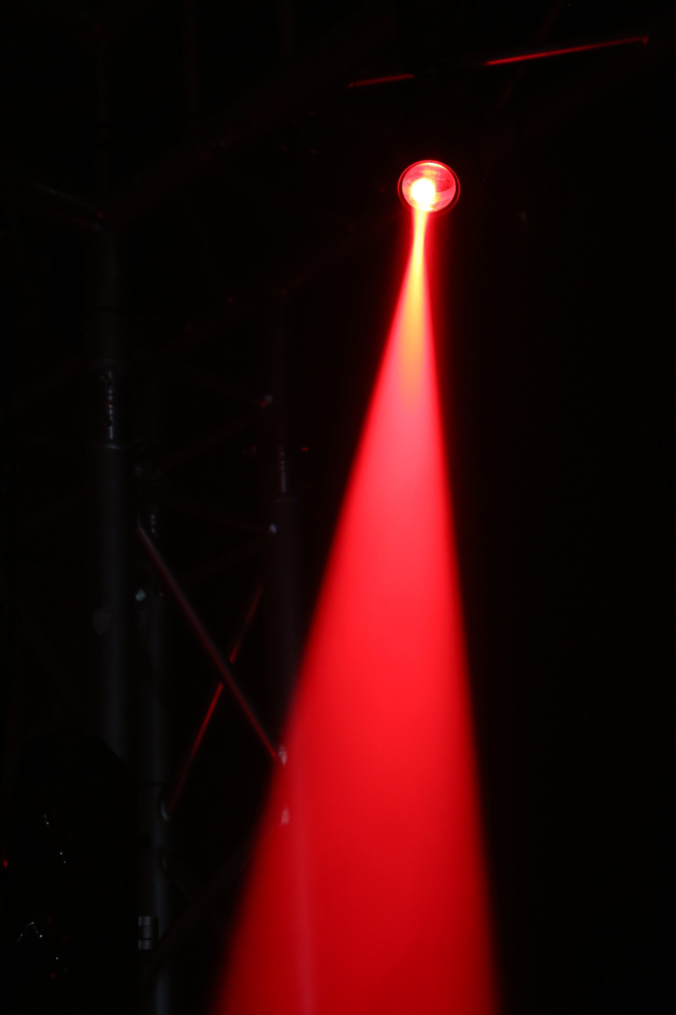 Faro LED pin spot RGBW, 10W, con angolo 10° PS10W