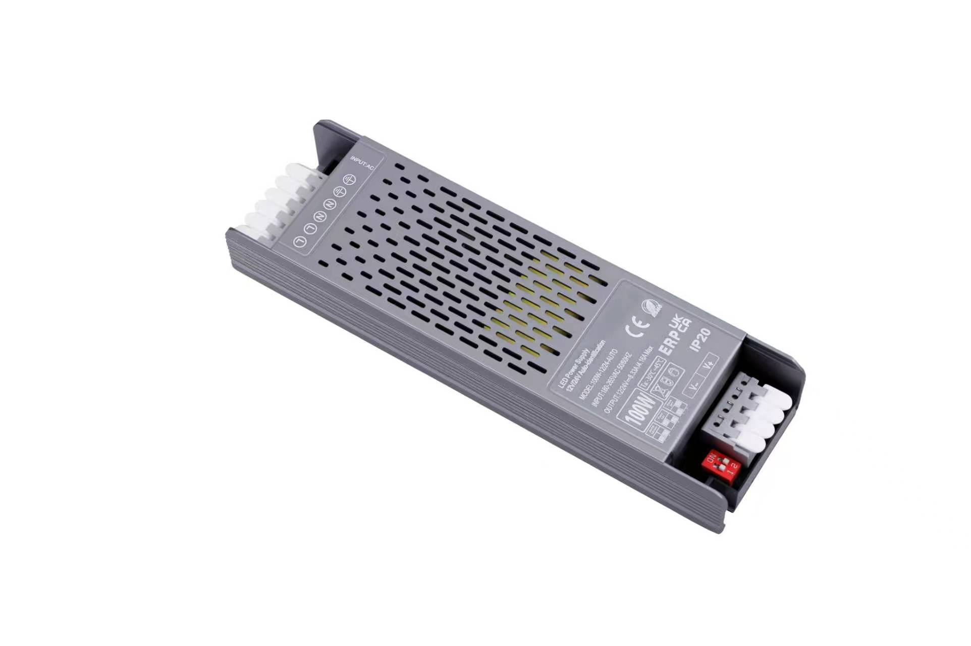 ALIMENTATORE MKC SDV-100W-12/24 SLIM A MORSETTI