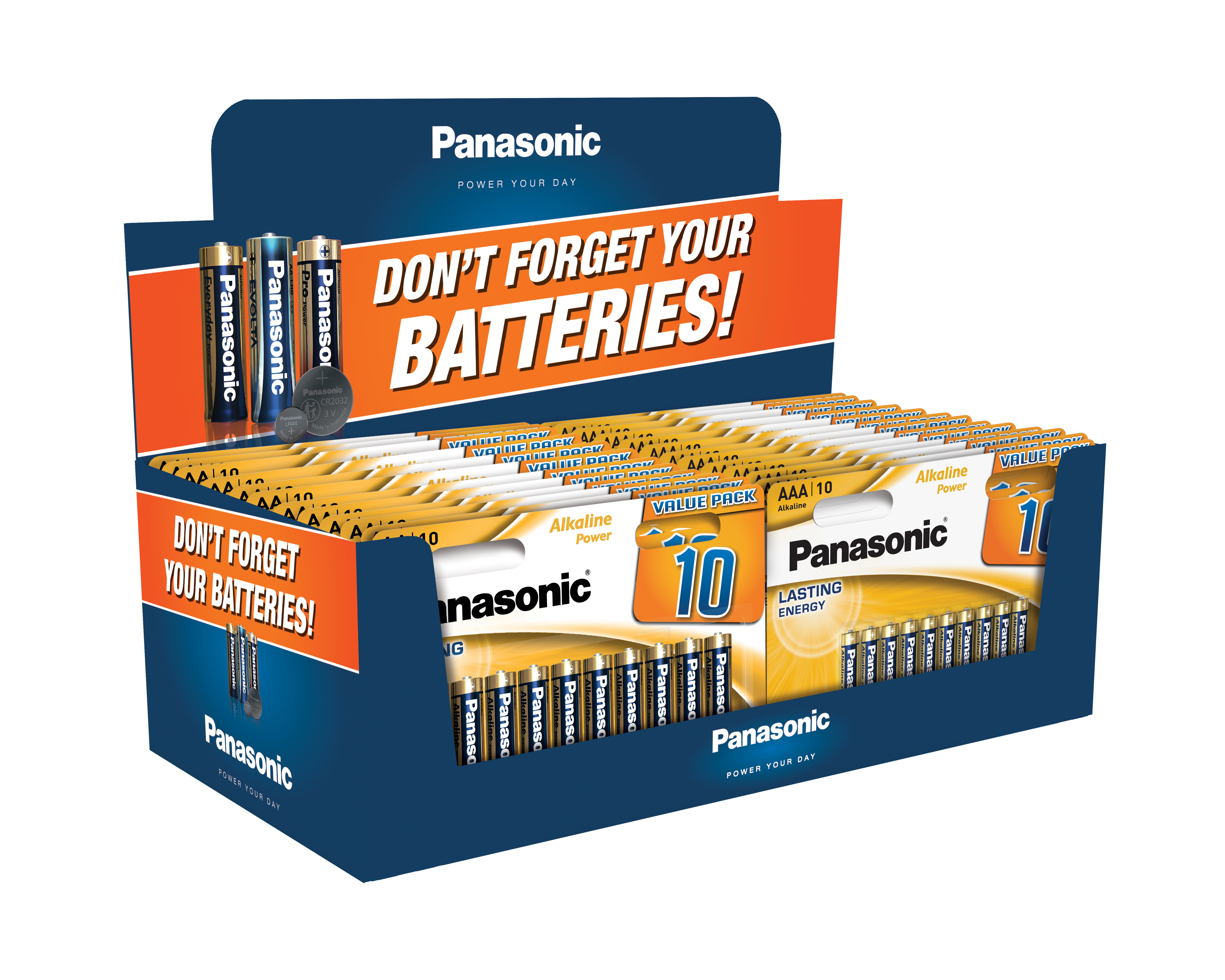 Espositore Panasonic 24 BL da 10 pz