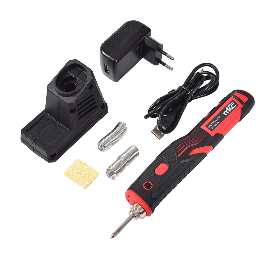 MK-006A/12w Kit Saldatore Stilo portatile wireless ricaricabile USB-C