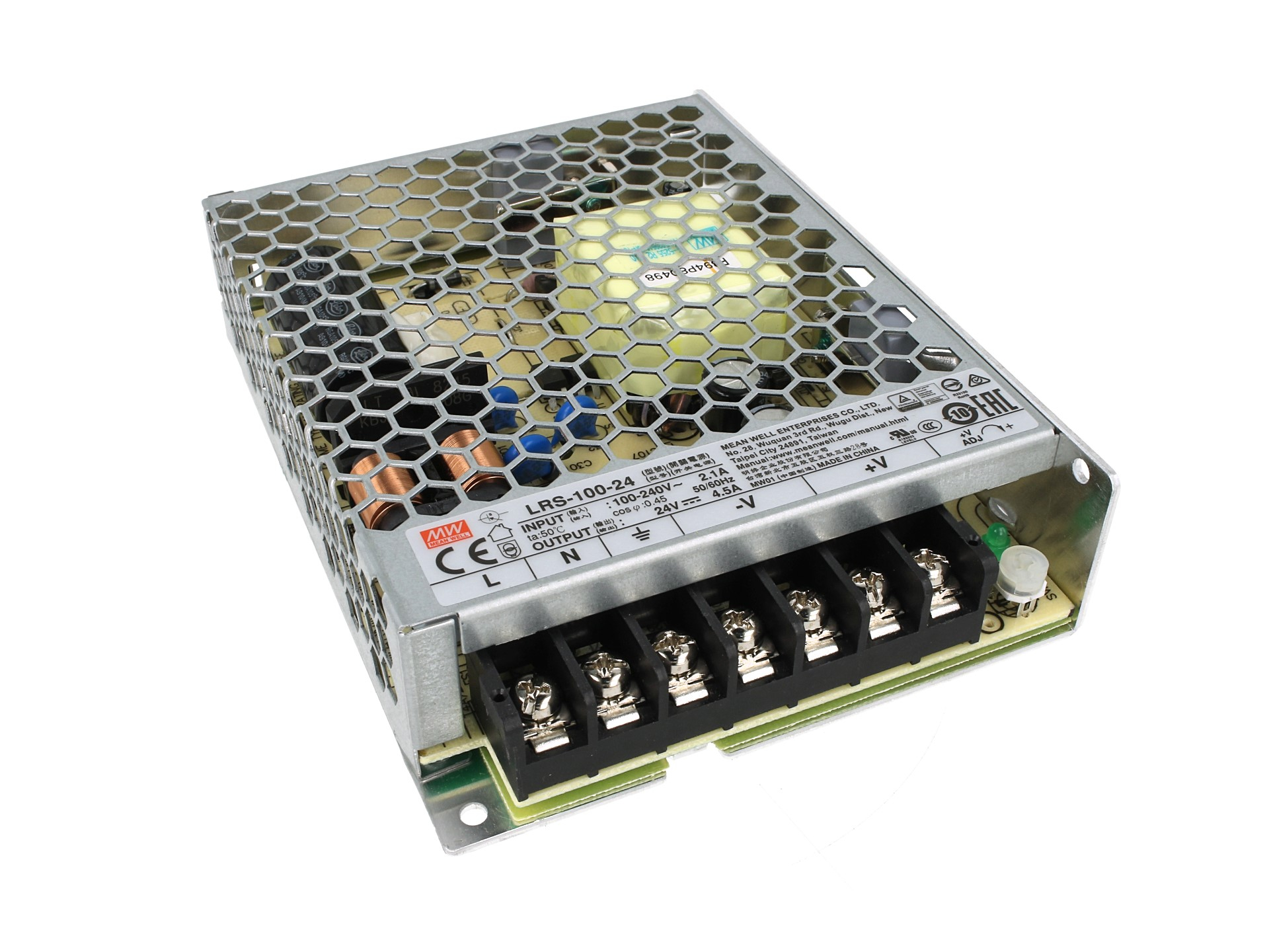Alimentatore MEANWELL LRS-100-24 24V 100W