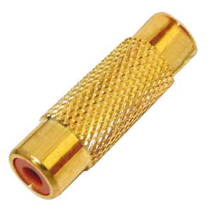 Adattatore RCA Dorato Femmina/Femmina AD/368-I