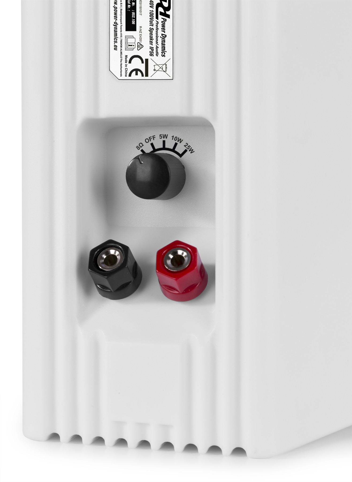 Coppia diffusori PA 100V- 8Ohm, 100W IPX5 Bianco mod. BC40V White