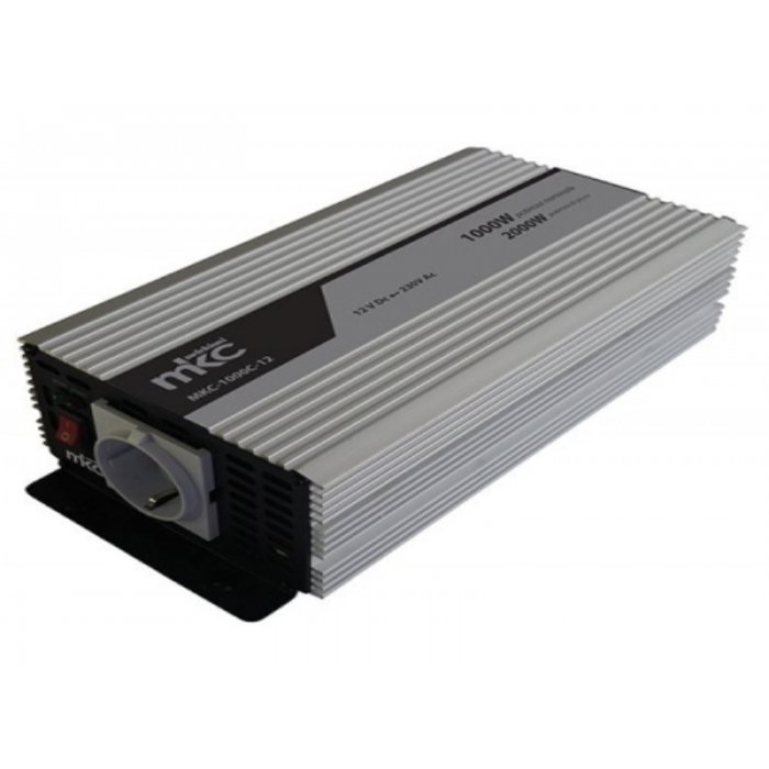 Inverter MKC-P10-12 12VDC 230VAC 1000W SOFTSTART MKC-P10-12