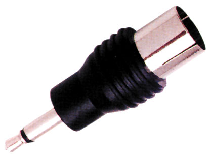 Adattatatore spina 3,5 mm mono - presa coassiale 9,5mm