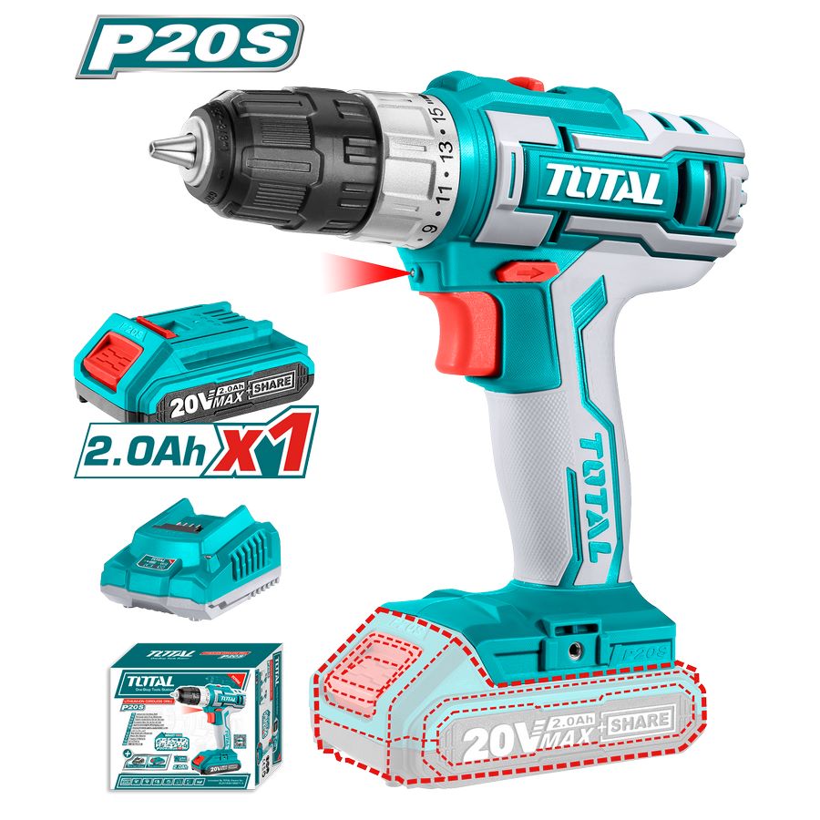 Trapano a Batteria 20V - Industrial One Battery TDLI20024