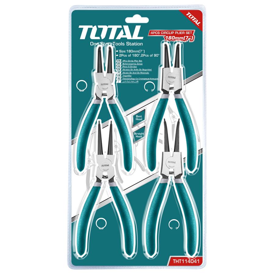 Set da 4 Mini Pinze da 180mm THT114041