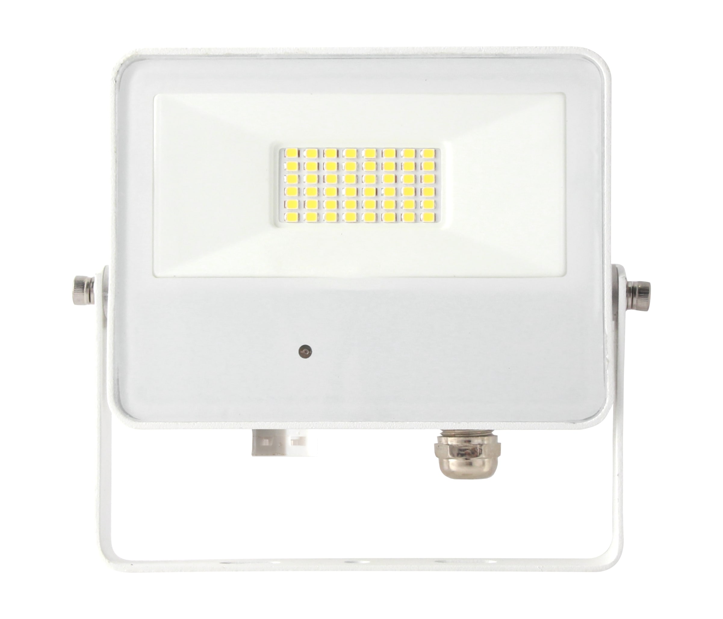 Faro HTP-DS MW 30W,  sensore crepuscolare e movimento, 4000K, Bianco, MKC Light