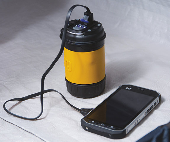 CAT CT6515 | Lampada di servizio compatta ed estensibile 225 Lumen con ricarica USB e funzione power bank