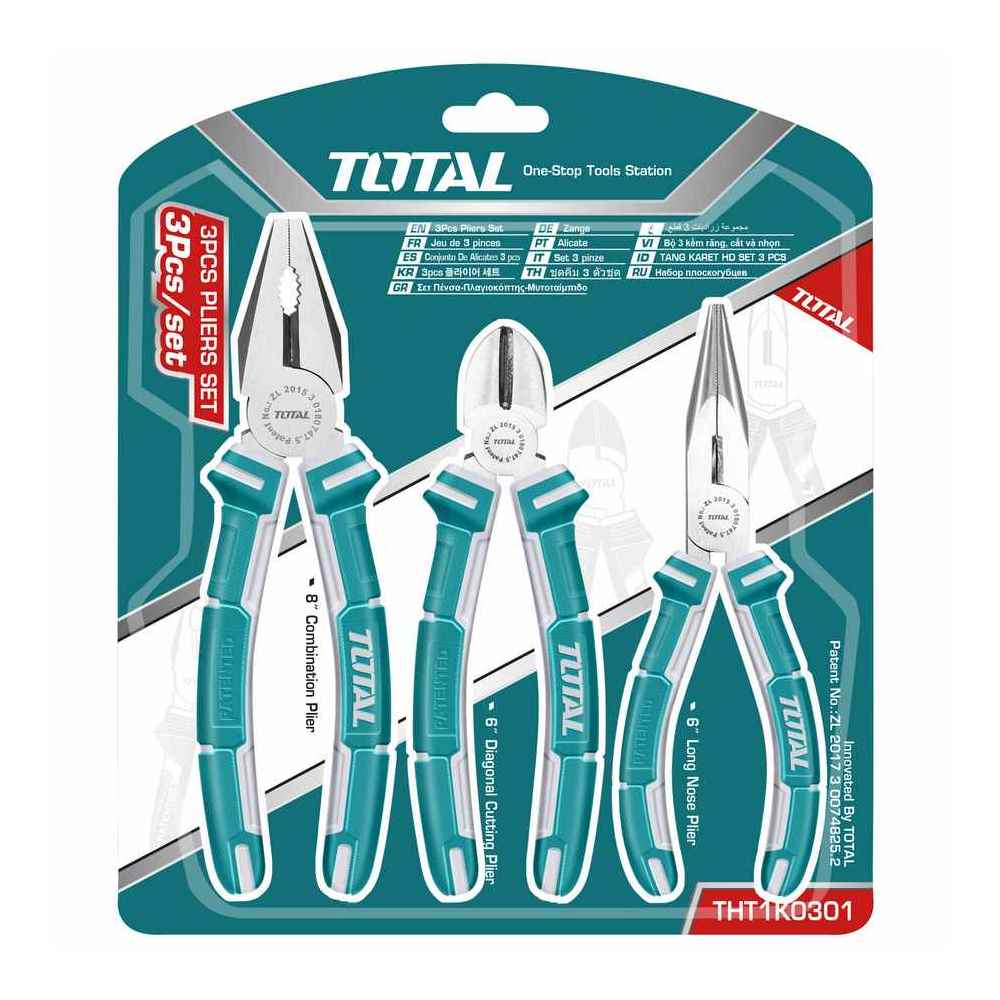 Set Pinze da 3 Pezzi THT1K0301