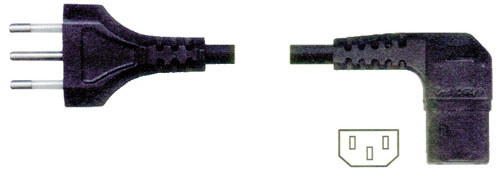 215 - cavo 10 a con connettore di tipo cee Tasker M215