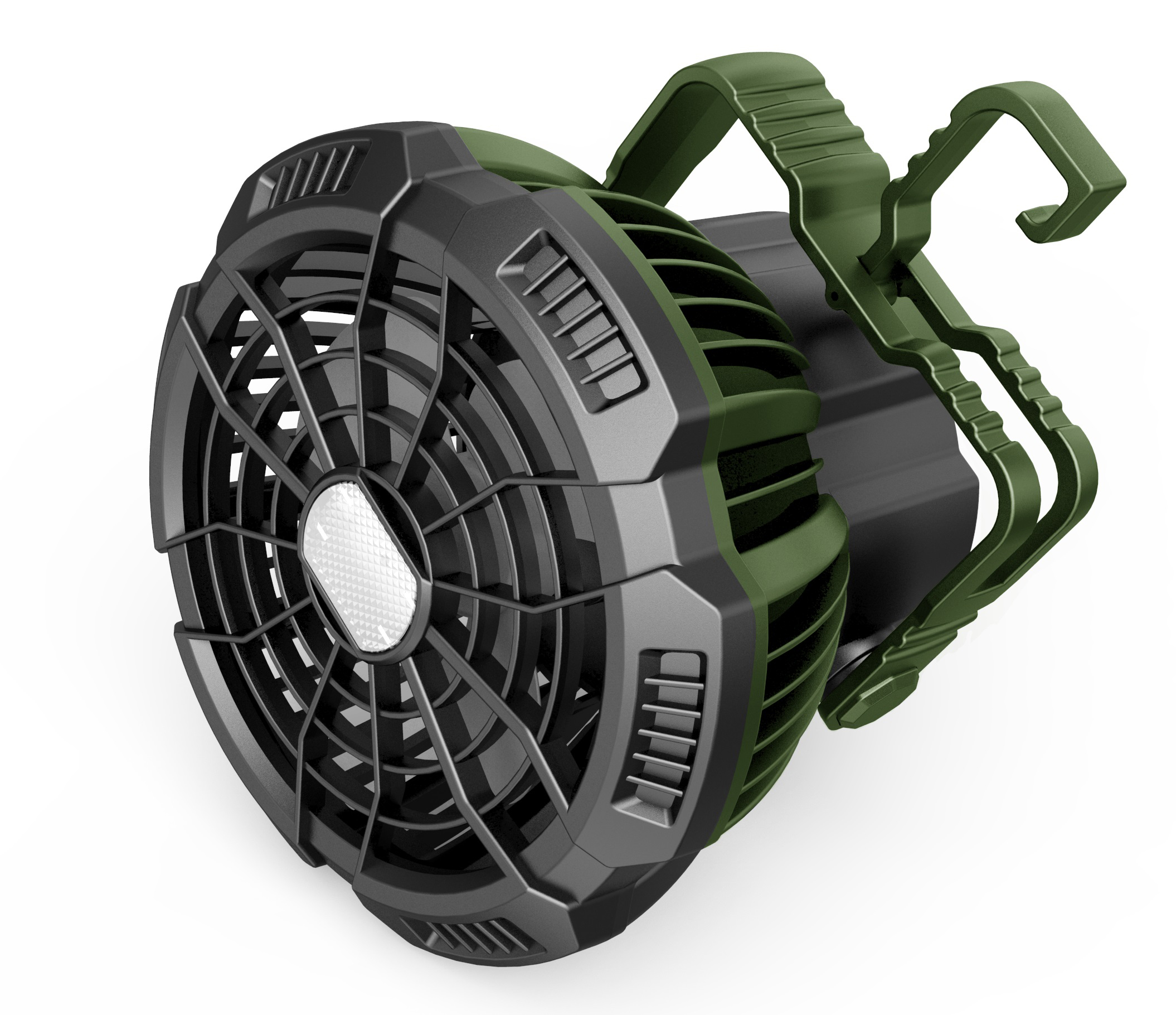 Ventilatore portatile MF 0501VL con luce ricaricabile 2in1
