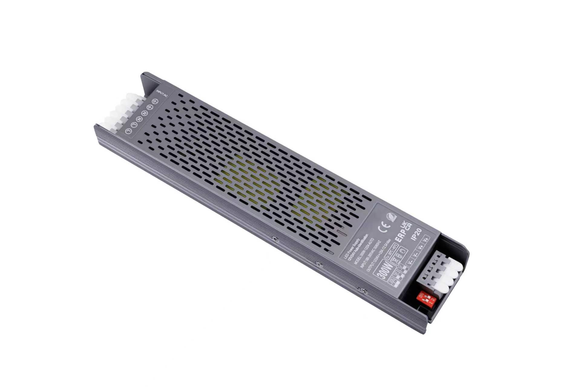 ALIMENTATORE MKC SDV-300W-12/24 SLIM A MORSETTI