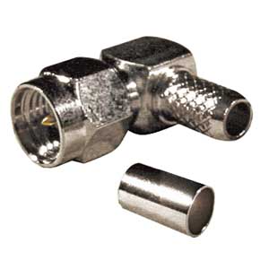Spina SMA 90° A Crimpare Rg58 S/1275-I