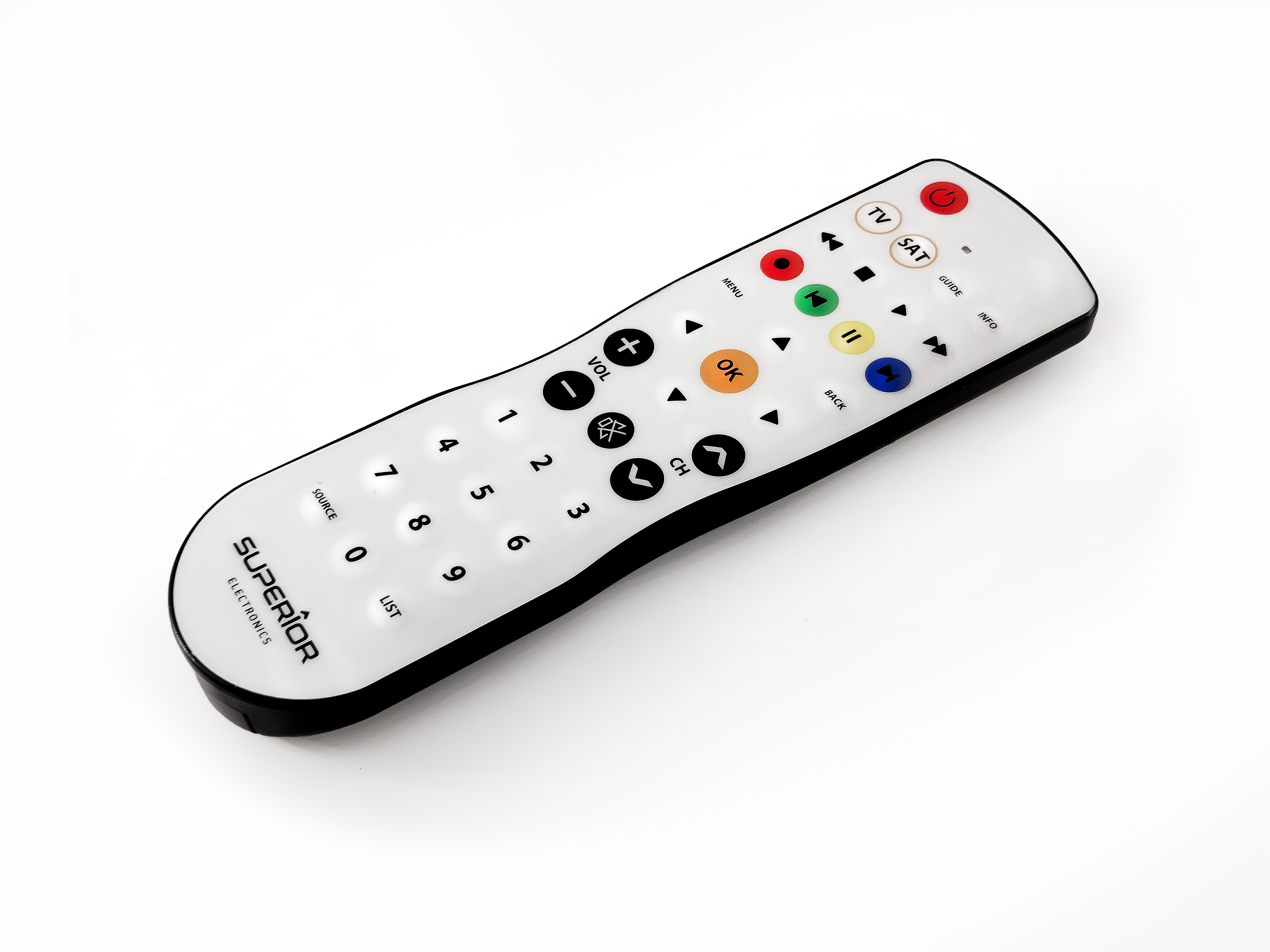 Telecomando Universale lavabile, colore bianco, Mod. Safe