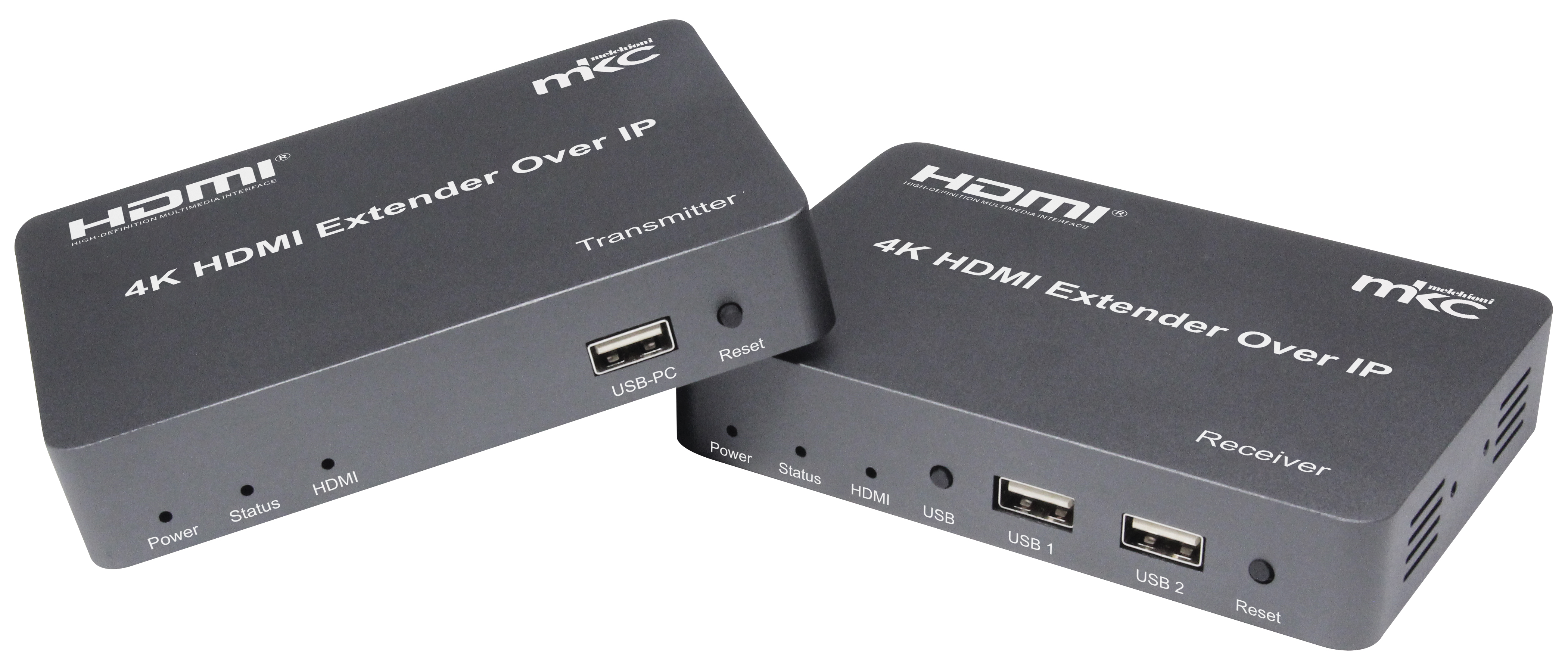 Estensore HDMI 4K fino a 150mt mod. MK-ES150KVM TX+RX