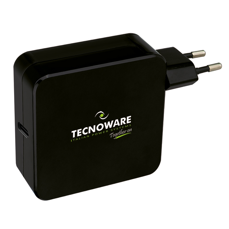 POWER CHARGER USB-C 65W BLACK COLOR