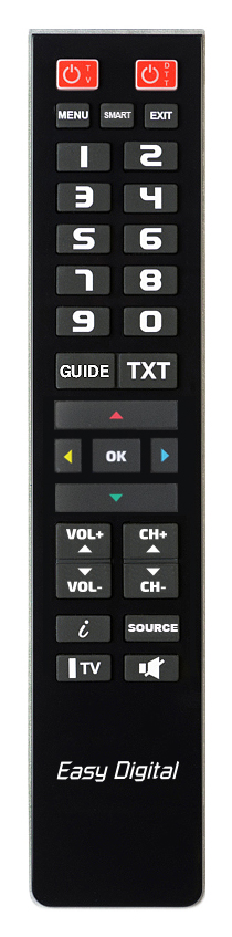 Telecomando programmabile 2:1 EASY DIGITAL