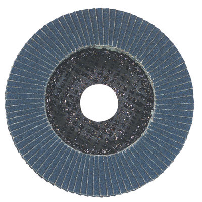 Disco lamellare abrasivo 115X22 40 GRIT allo zirconio fibre jumbo