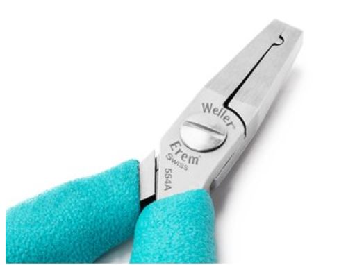 Pinze preformatrici per connettori a U, formatura assiale, 554A Weller
