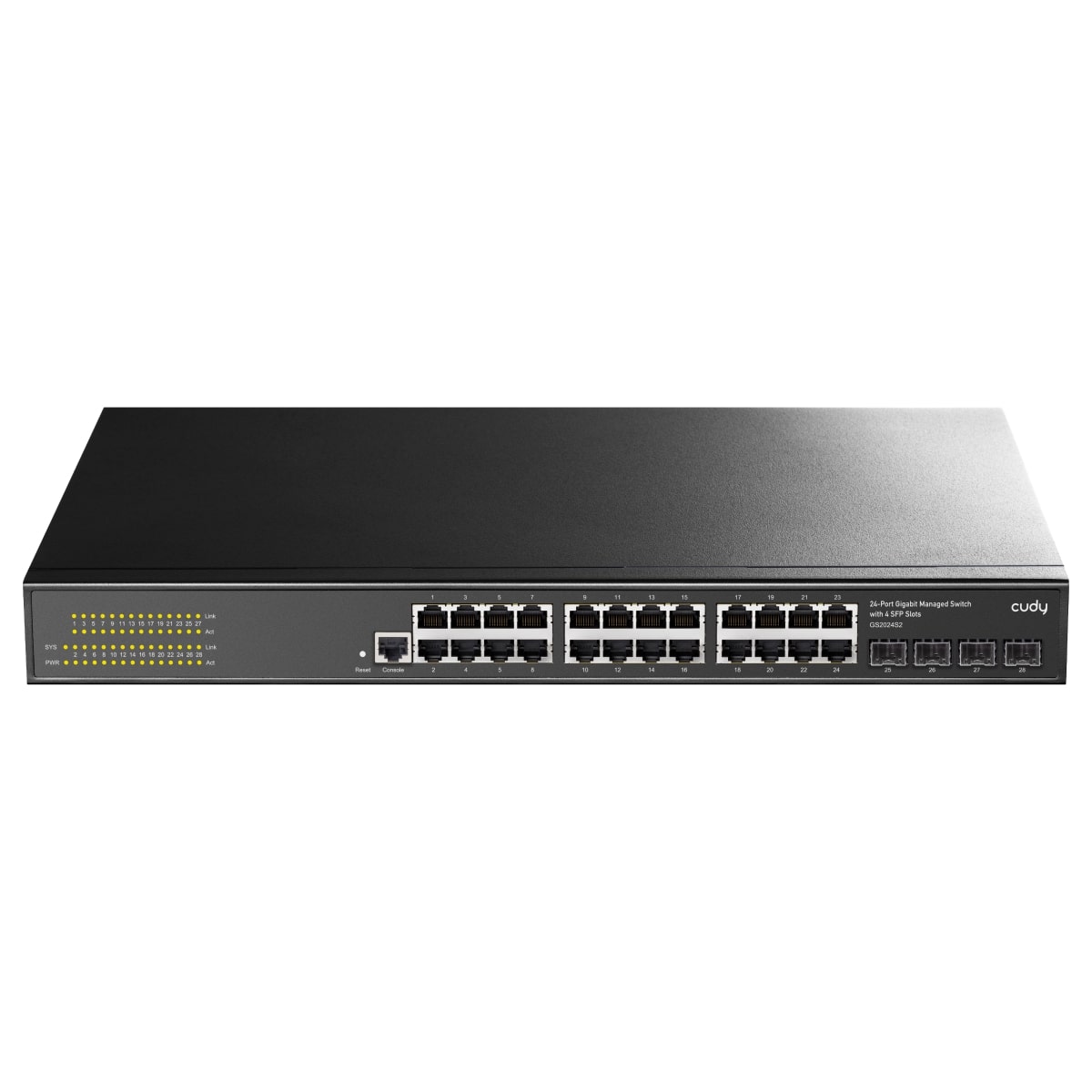 GS2024S2 - 24-Port Layer 2 Managed Gigabit Switch with 4 Gigabit SFP Slots