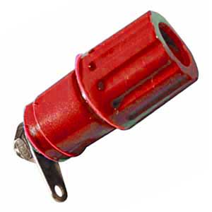 Morsetto Serrafilo Isolata 15A Rosso SER/430R
