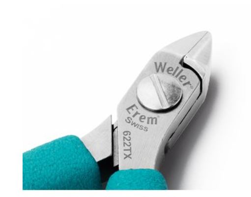 Tronchese con testa a taglio laterale, testa ovale, 622TX Weller