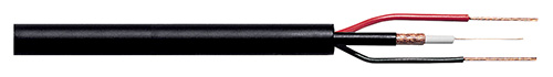 CAVO MKCTVCC50 RG59 TVCC 1X075 OHM + 2 X 050 NER MKCTVCC50