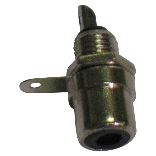 Presa rca da pannello nera FR1611/BK