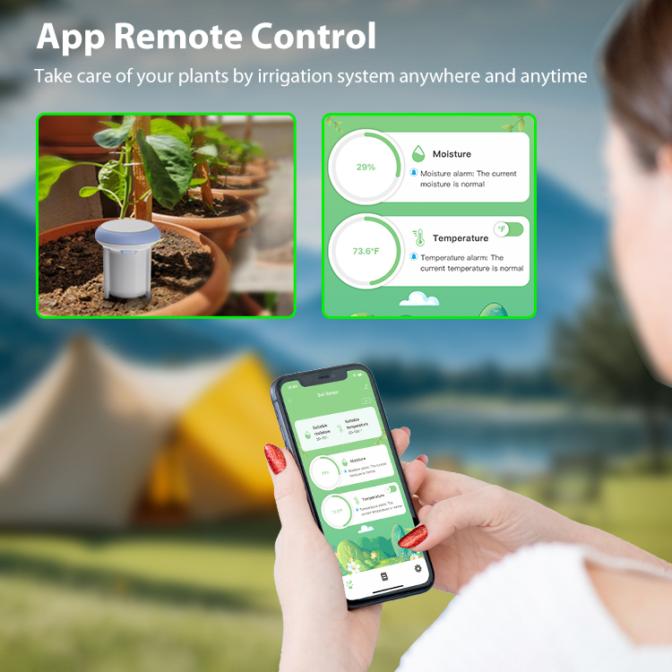 IR-SOIL Sensore umidità terreno smart da esterno