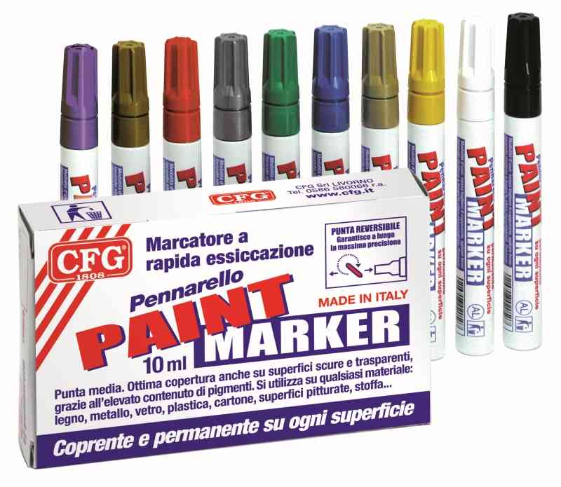Pennarello Prof. Marchiatore Permanente, Verde J00180 CFG