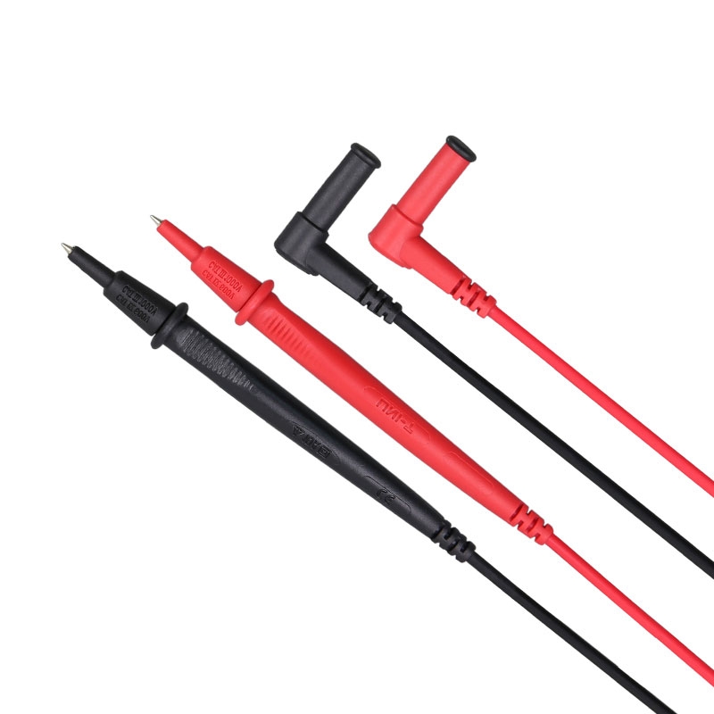 Coppia puntali per multimetro 10A connessione 4 mm