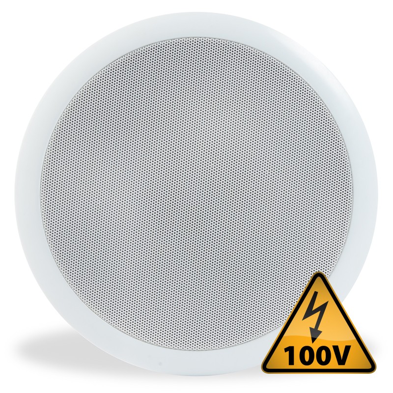 Diffusore da incasso a soffitto 15W, 100V-8Ω, colore bianco CSPB8