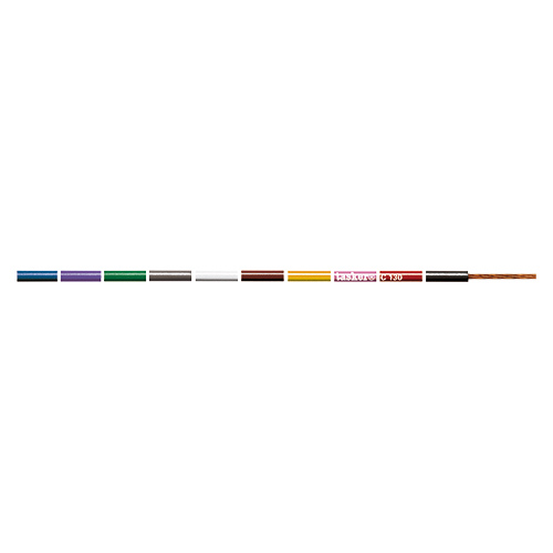 Cavo 1x022 unipol. giallo Milan C130