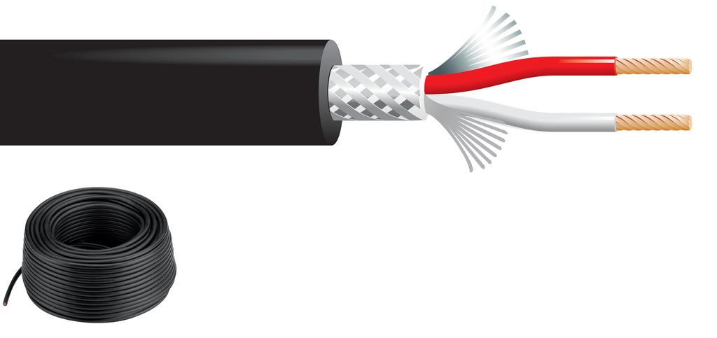 MLC-52/SW - Cavo Microfono 50m 2x0.22mm