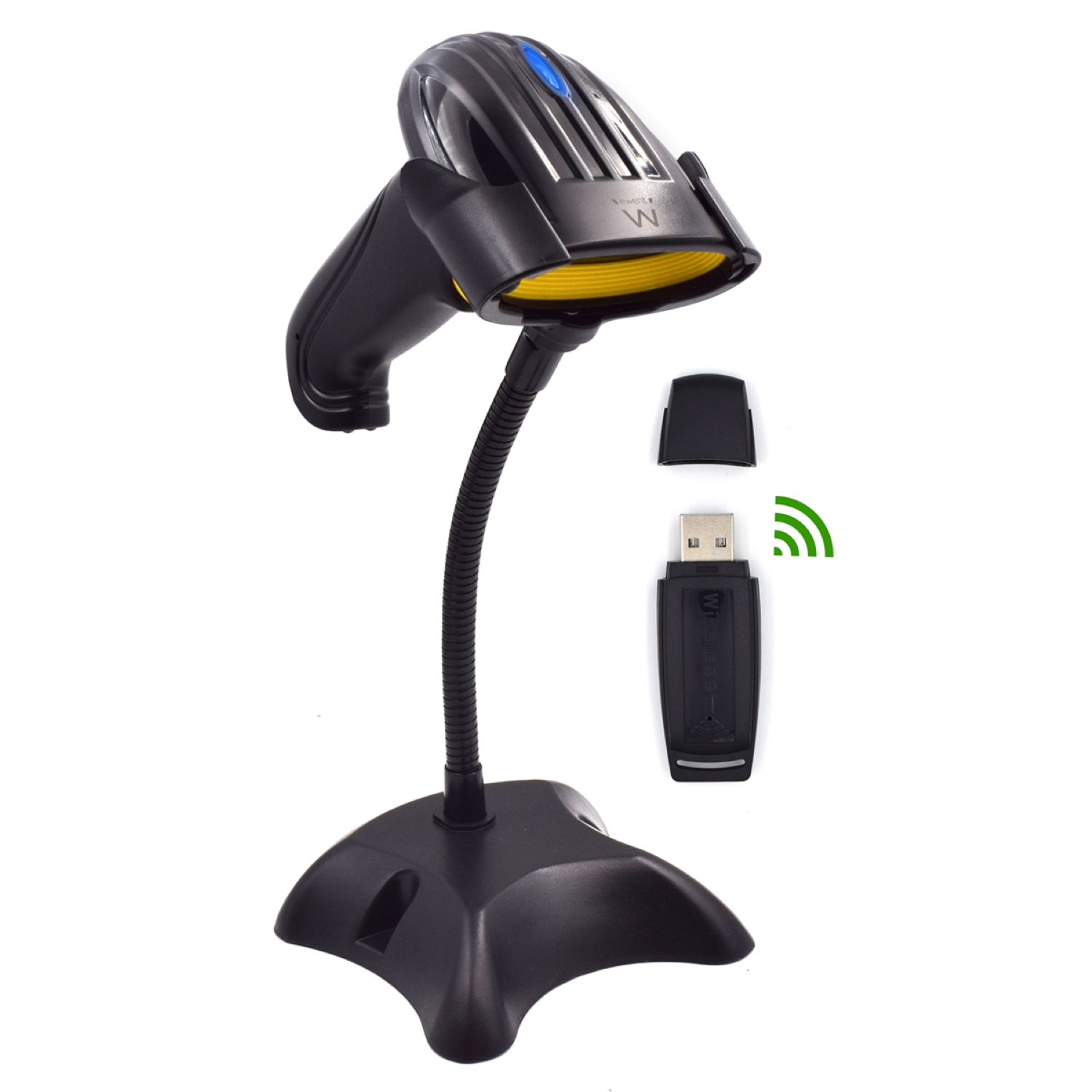 Scanner laser senza fili per codici a barre