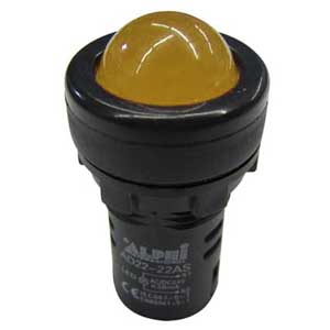 Segnalatore 24V A Led Giallo Luminoso A Parabola AP/SEGN/224Y-I