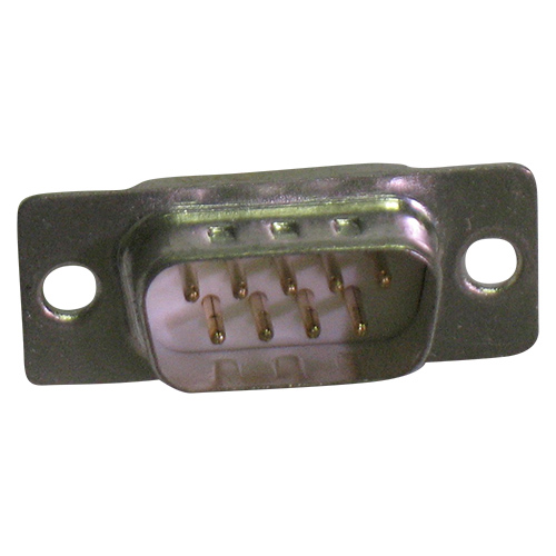Connettore serie d dritto 9poli maschio per c.s. J101-09PB