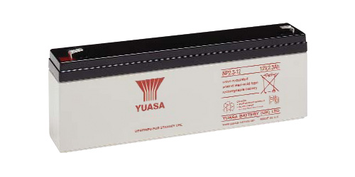 Batteria al piombo ricaricabile 12V 2,3Ah YUASA