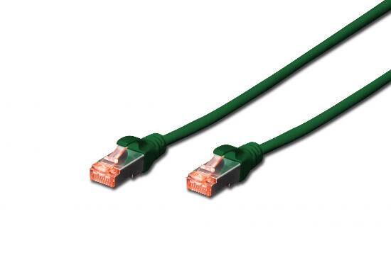 Digitus DK1644020G - Cavo Patch S-FTP CAT6, CU, 26AWG, guaina LSZH, colore verde, lunghezza 2mt.