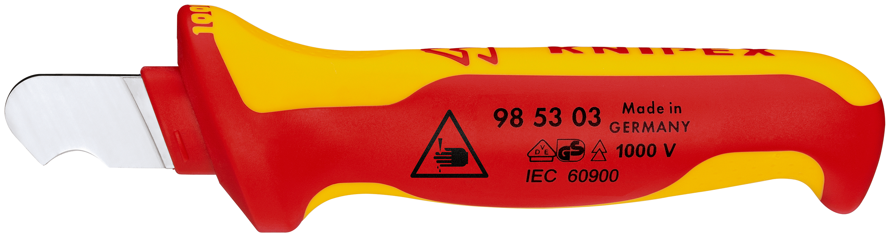 Coltello spelacavi 98 53 03, isolamento a 1000V